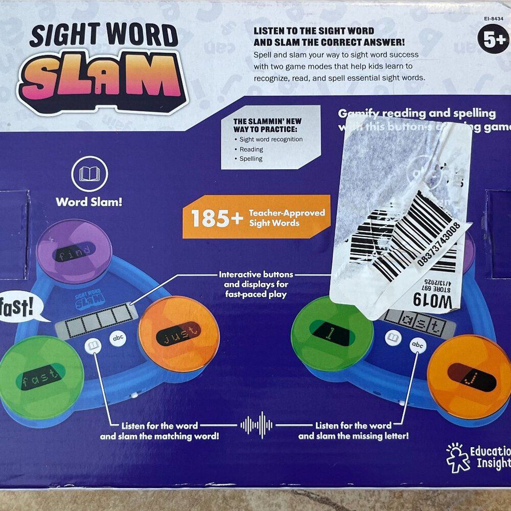 Educational Insights Sight Word Slam - Picture 2 of 3